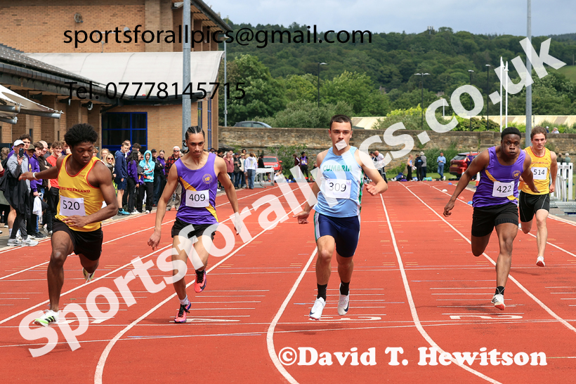 Sprints, 2026 Northern Schools Inter Counties, Wentworth, Hexham. Photo: David T. Hewitson/Sports for All Pics